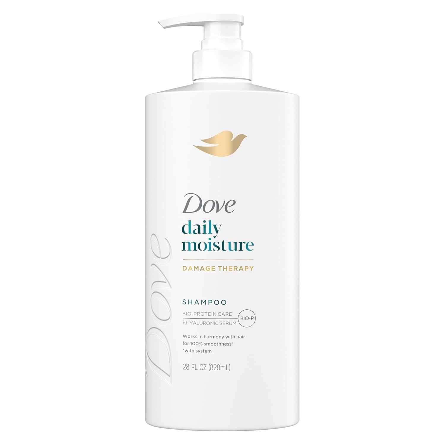 Dove Damage Therapy Shampoo Daily Moisture for Dry Hair with Bio-Protein Care Technology and Hyaluronic Serum 28 Fl Oz - lunas-mystic-emporium.com Dove Damage Therapy Shampoo Daily Moisture for Dry Hair with Bio-Protein Care Technology and Hyaluronic Serum 28 Fl Oz