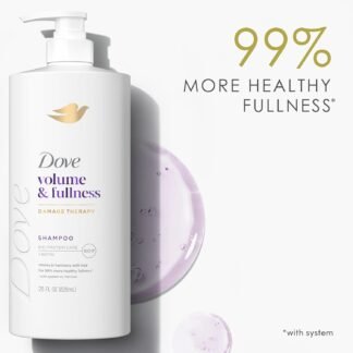 Dove Shampoo Volume & Fullness for Fine, Thin Hair with Bio-Protein Care Technology and Biotin 28 Fl Oz