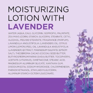 Dr Teal's 24 Hour Moisture+ Body Lotion, Lavender Essential Oil, 18 fl oz (Pack of 3)