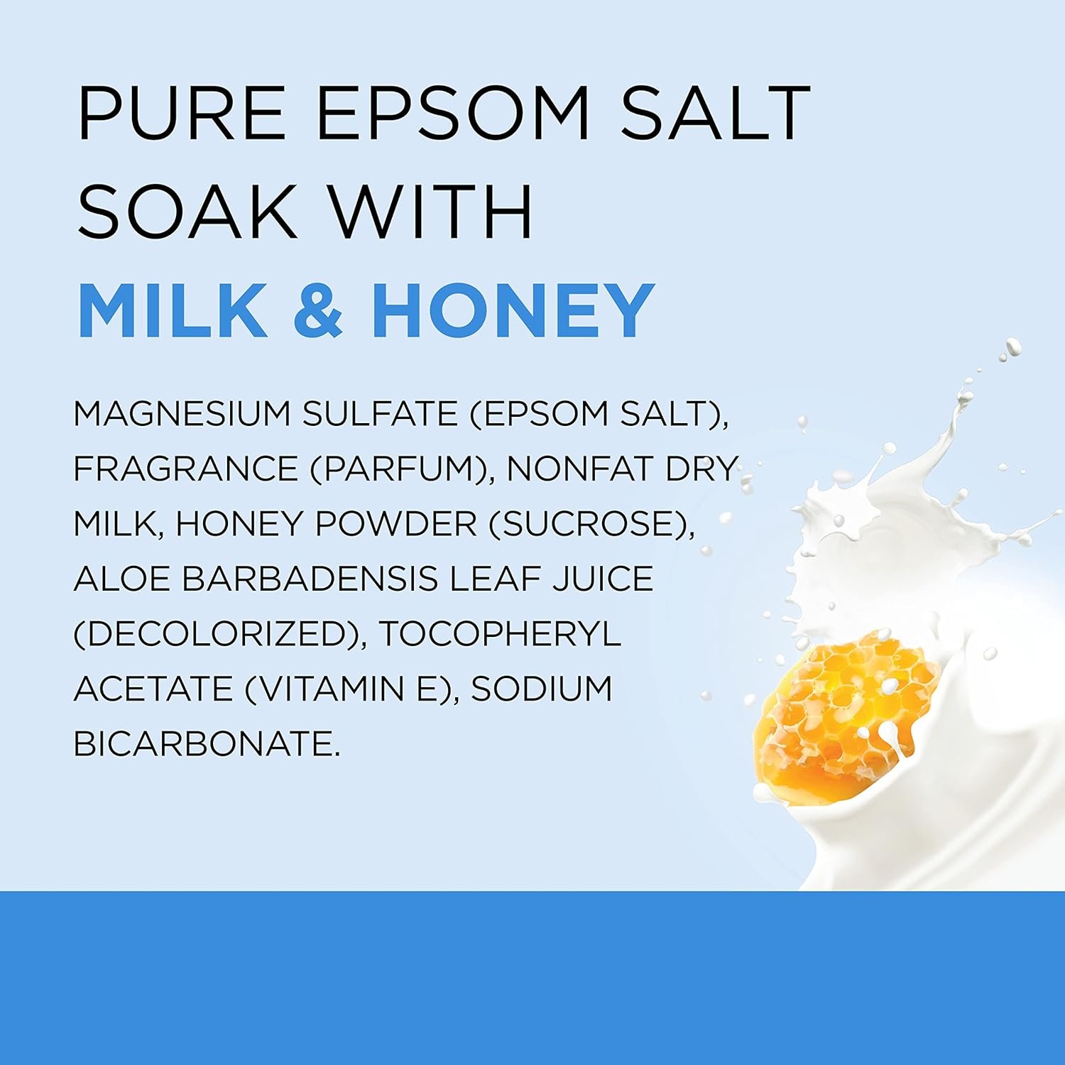 Dr Teals Epsom Salt Soaking Solution Soften Nourish with Milk and Honey 48 Oz - lunas-mystic-emporium.com Dr. Teal's Epsom Salt Soaking Solution, Soften & Nourish with Milk and Honey, 48 Oz