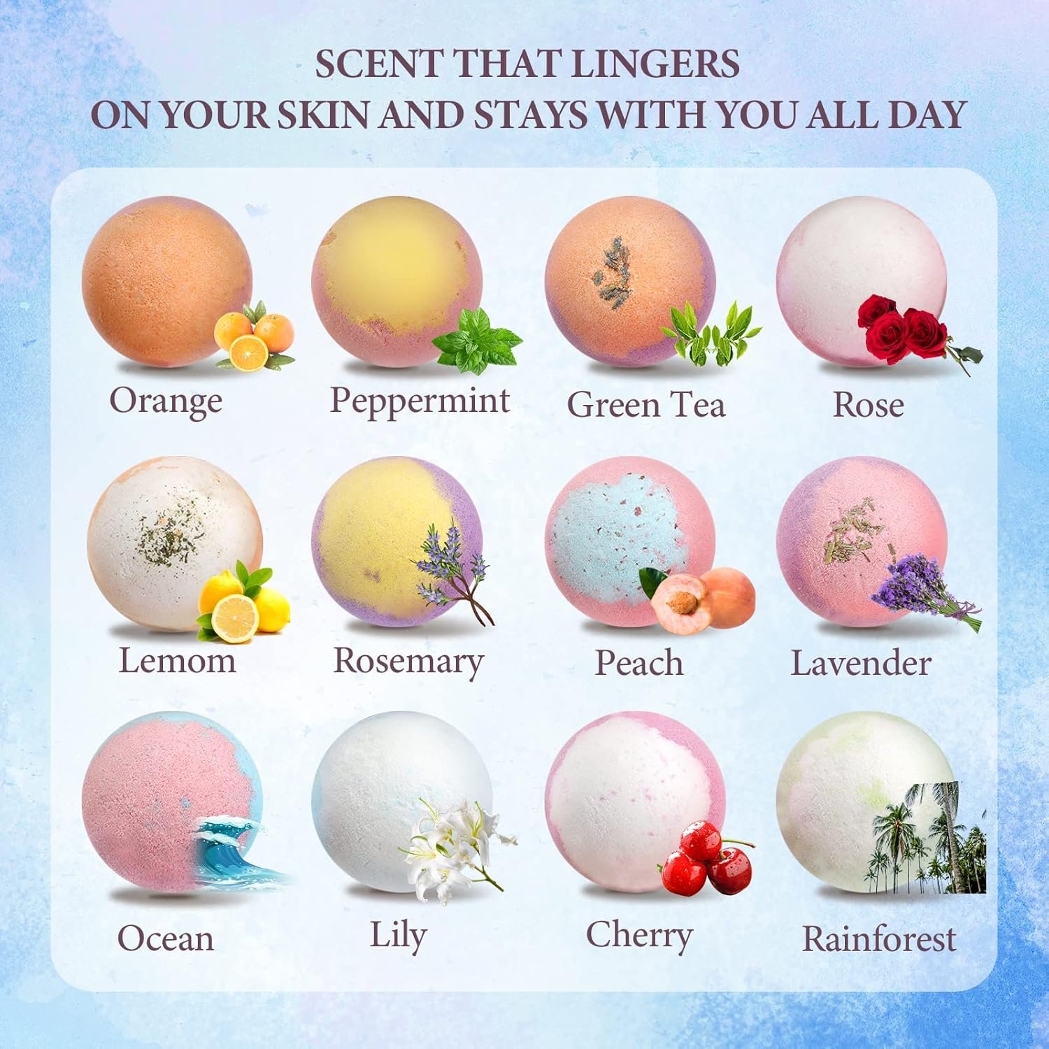 Dry Skin Moisturizer Bath Bombs Gift Set 12 with Relaxing Scents Made from Essential Oils for Bubble and Spa Bath Handmade Christmas Gifts for HerHim Wife Girlfriend - lunas-mystic-emporium.com Dry Skin Moisturizer Bath Bombs Gift Set 12, with Relaxing Scents Made from Essential Oils for Bubble and Spa Bath, Handmade Christmas Gifts for Her/Him, Wife, Girlfriend