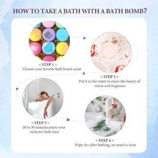 Dry Skin Moisturizer Bath Bombs Gift Set 12 with Relaxing Scents Made from Essential Oils for Bubble and Spa Bath Handmade Christmas Gifts for HerHim Wife Girlfriend - lunas-mystic-emporium.com Dry Skin Moisturizer Bath Bombs Gift Set 12, with Relaxing Scents Made from Essential Oils for Bubble and Spa Bath, Handmade Christmas Gifts for Her/Him, Wife, Girlfriend