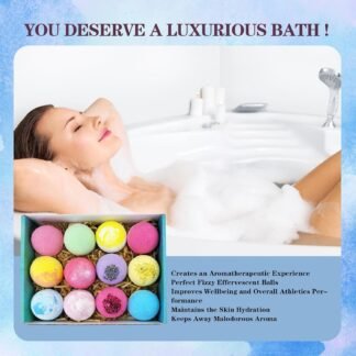 Dry Skin Moisturizer Bath Bombs Gift Set 12 with Relaxing Scents Made from Essential Oils for Bubble and Spa Bath Handmade Christmas Gifts for HerHim Wife Girlfriend - lunas-mystic-emporium.com Dry Skin Moisturizer Bath Bombs Gift Set 12, with Relaxing Scents Made from Essential Oils for Bubble and Spa Bath, Handmade Christmas Gifts for Her/Him, Wife, Girlfriend
