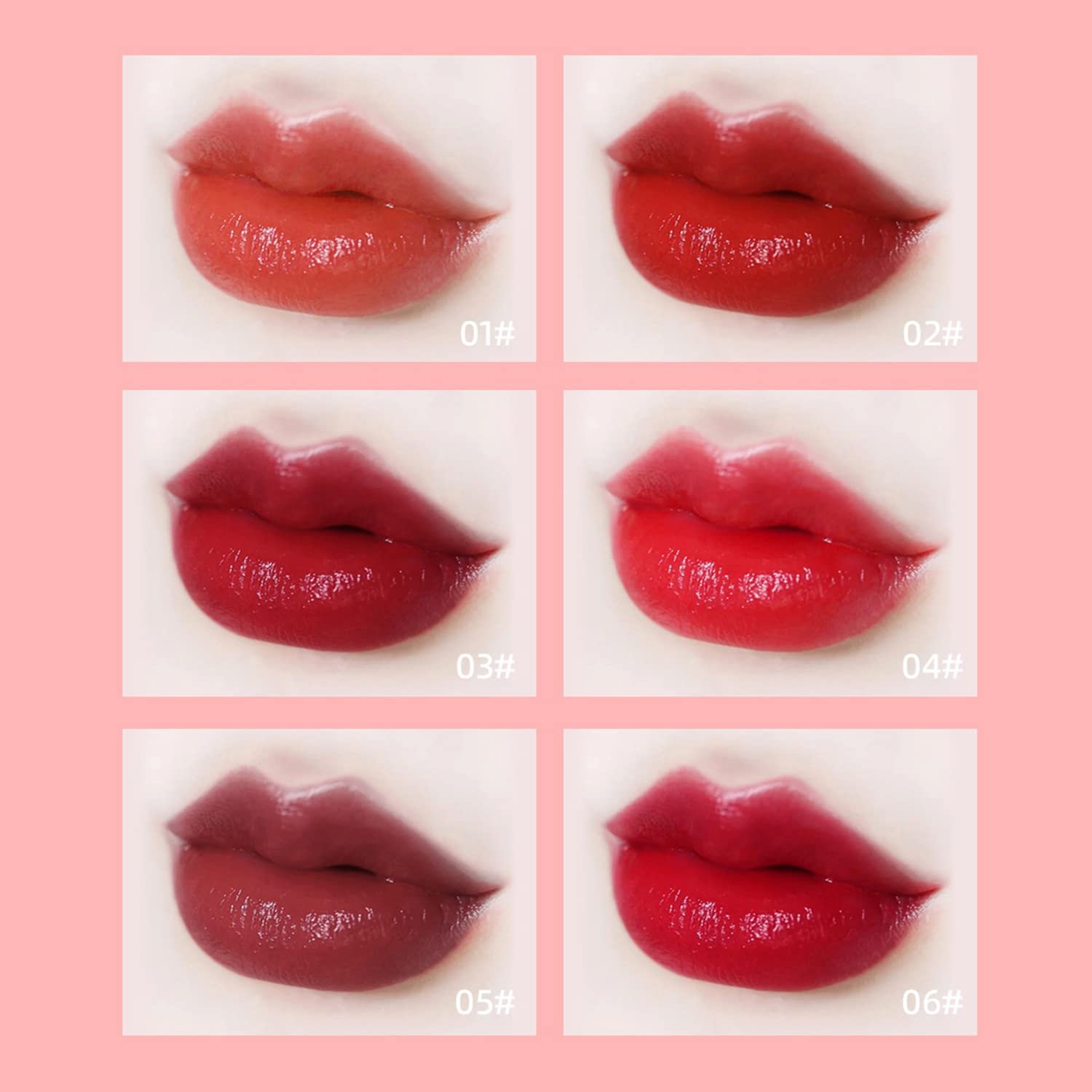 Eakroo 6 Colors Lip Tint Stain Mini Liquid Lipstick Korean Lip Gloss for Women Liquid Blush Lip Plumper Gloss Lip Makeup Non-Stick Cup Lightweight High Pigment - lunas-mystic-emporium.com Eakroo 6 Colors Lip Tint Stain Mini Liquid Lipstick, Korean Lip Gloss for Women, Liquid Blush, Lip Plumper Gloss, Lip Makeup, Non-Stick Cup, Lightweight, High Pigment,...