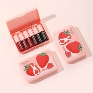 Eakroo 6 Colors Lip Tint Stain Mini Liquid Lipstick, Lip Gloss for Women, Blush for Cheeks, Lip Stain Long Lasting Waterproof, Lip Makeup, Cute Stuff, Non-Stick Cup, High...