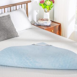 EGO Topper 2 Inch Twin Memory Foam Mattress Topper, Gel Foam Mattress Topper for Pressure Relief, Ventilated Design Bed Topper in a Box, CertiPUR-US Certified, 38"×75", Medium