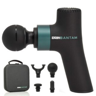 Ekrin Athletics Bantam Mini Massage Gun - Compact Deep Tissue Muscle Massager with Adjustable Speeds 4 Attachments - Long Battery Life Lightweight Travel Friendly - lunas-mystic-emporium.com Ekrin Athletics Bantam Mini Massage Gun - Compact Deep Tissue Muscle Massager with Adjustable Speeds & 4 Attachments - Long Battery Life, Lightweight, Travel Friendly