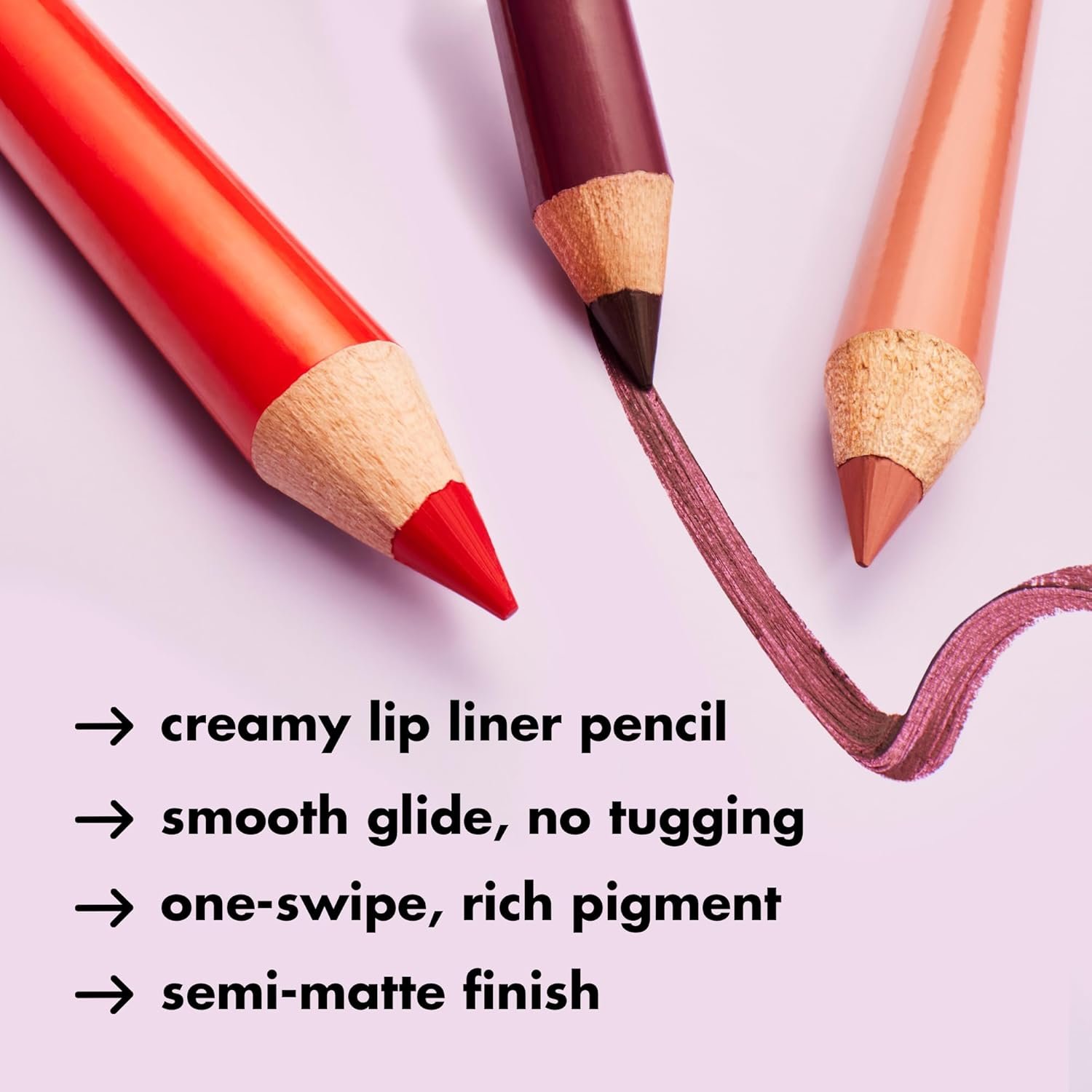 elf Cream Glide Lip Liner Highly-Pigmented Pencil For Shaping Sculpting Lips Semi-Matte Finish Vegan Cruelty-Free Pinky Swear - lunas-mystic-emporium.com e.l.f. Cream Glide Lip Liner, Highly-Pigmented Pencil For Shaping & Sculpting Lips, Semi-Matte Finish, Vegan & Cruelty-Free, Pinky Swear