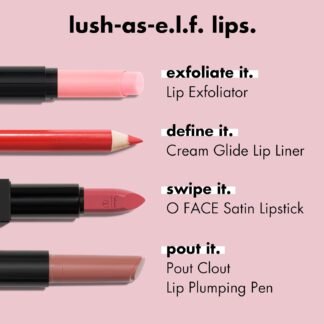 elf Cream Glide Lip Liner Highly-Pigmented Pencil For Shaping Sculpting Lips Semi-Matte Finish Vegan Cruelty-Free Pinky Swear - lunas-mystic-emporium.com e.l.f. Cream Glide Lip Liner, Highly-Pigmented Pencil For Shaping & Sculpting Lips, Semi-Matte Finish, Vegan & Cruelty-Free, Pinky Swear