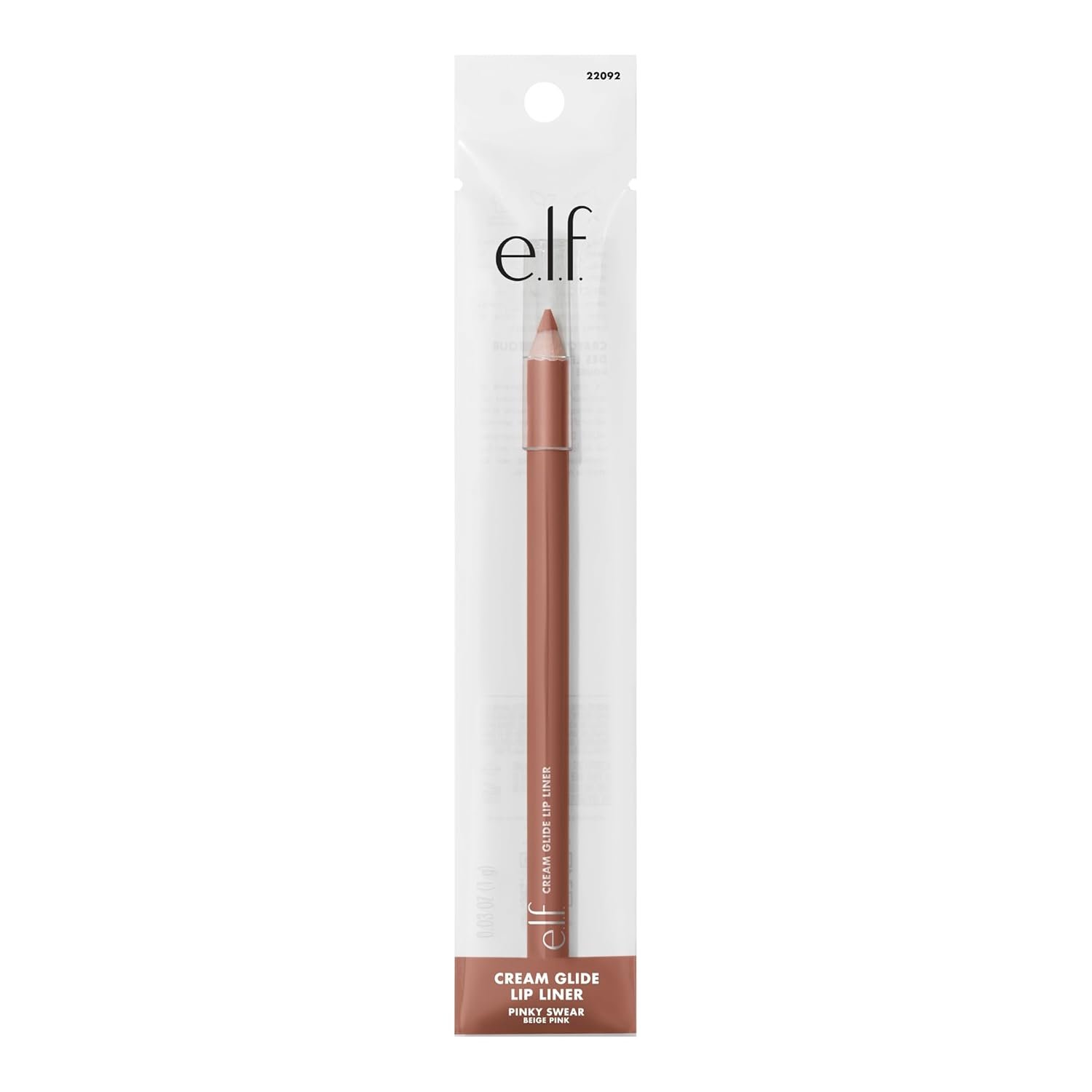 elf Cream Glide Lip Liner Highly-Pigmented Pencil For Shaping Sculpting Lips Semi-Matte Finish Vegan Cruelty-Free Pinky Swear - lunas-mystic-emporium.com e.l.f. Cream Glide Lip Liner, Highly-Pigmented Pencil For Shaping & Sculpting Lips, Semi-Matte Finish, Vegan & Cruelty-Free, Pinky Swear