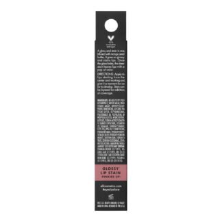 e.l.f. Glossy Lip Stain, Long-Lasting, Lightweight Lip Stain For A Sheer Pop Of Color & Subtle Gloss Finish, Vegan & Cruelty-Free, Pinkies Up