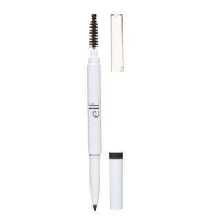 e.l.f. Instant Lift Brow Pencil, Dual-Sided, Precise, Fine Tip, Shapes, Defines, Fills Brows, Contours, Combs, Tames, 0.006 Oz, Deep Brown, 1 Count