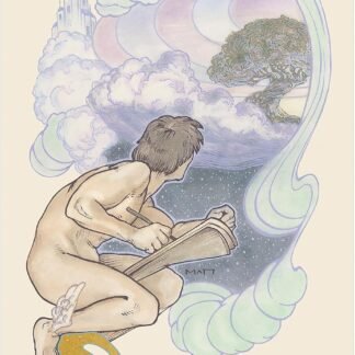 Ethereal Visions Illuminated Tarot Deck: Elegant 80-Card Art Nouveau Tarot Deck with Gold Foil, Full-Color 140-Page Guidebook, Hand-Drawn Illustrations – Ideal for Beginners &...