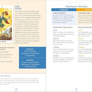 Exploring Tarot Using Radiant Rider-Waite®: Beginner-Friendly Starter 272-Page Guidebook, Learn Tarot, Refresh Tarot Skills