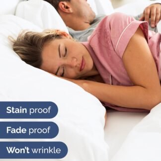 Extra Deep Queen Sheet Set - 6 Piece Breathable and Cooling Sheets - Hotel Luxury Bed Sheets Set - Easy & Secure Fit - Soft, Wrinkle Free and Comfy Sheets Set - White Sheet Set...