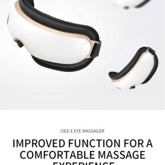 Eye Massager, Portable Electric Eye Massager with Heat Air Pressure Vibration, Rechargeable Eye Therapy Mask, Relieve Eye Strain Dark Circles Eye Bags Dry Eye Improve Sleep