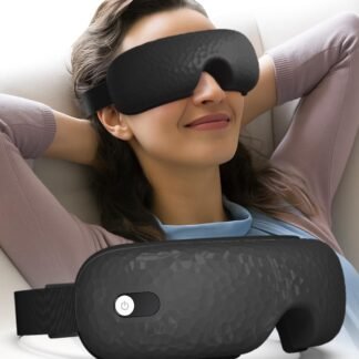Eye Massager with Heat,Massaging Eye Mask Presents Birthday Gifts for Women mom Men him,Rrelaxing Eye Care Headache Massager Equipment for migraines Relax eyeris