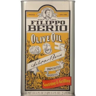Filippo Berio Pure Olive Oil, 101.4 Ounce Tin