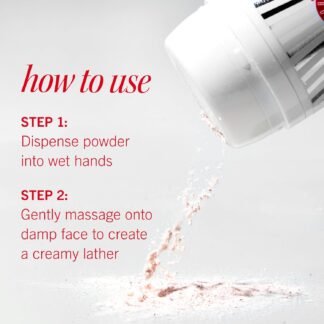 First Aid Beauty Micro Powder Exfoliant - Face Exfoliator with Vitamin C & Jojoba Beads - Ultra-Fine Face Scrub Revives Dull Skin, (2 oz)