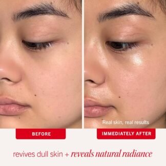 First Aid Beauty Micro Powder Exfoliant - Face Exfoliator with Vitamin C & Jojoba Beads - Ultra-Fine Face Scrub Revives Dull Skin, (2 oz)