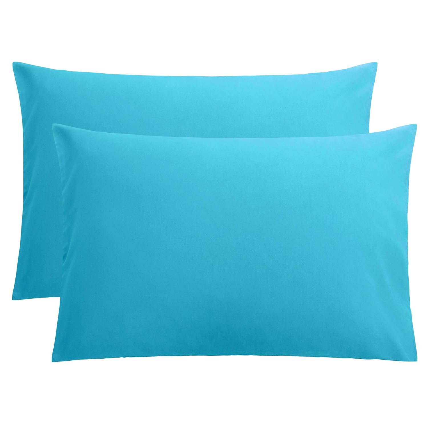 FLXXIE Microfiber Pillow Cases Queen Size Set of 2 Soft Pillowcases with Envelope Closure Wrinkle Resistant Pillow Covers 20x30 Blue - lunas-mystic-emporium.com FLXXIE Microfiber Pillow Cases Queen Size Set of 2, Soft Pillowcases with Envelope Closure, Wrinkle Resistant Pillow Covers, 20x30, Blue
