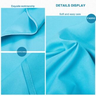 FLXXIE Microfiber Pillow Cases Queen Size Set of 2 Soft Pillowcases with Envelope Closure Wrinkle Resistant Pillow Covers 20x30 Blue - lunas-mystic-emporium.com FLXXIE Microfiber Pillow Cases Queen Size Set of 2, Soft Pillowcases with Envelope Closure, Wrinkle Resistant Pillow Covers, 20x30, Blue