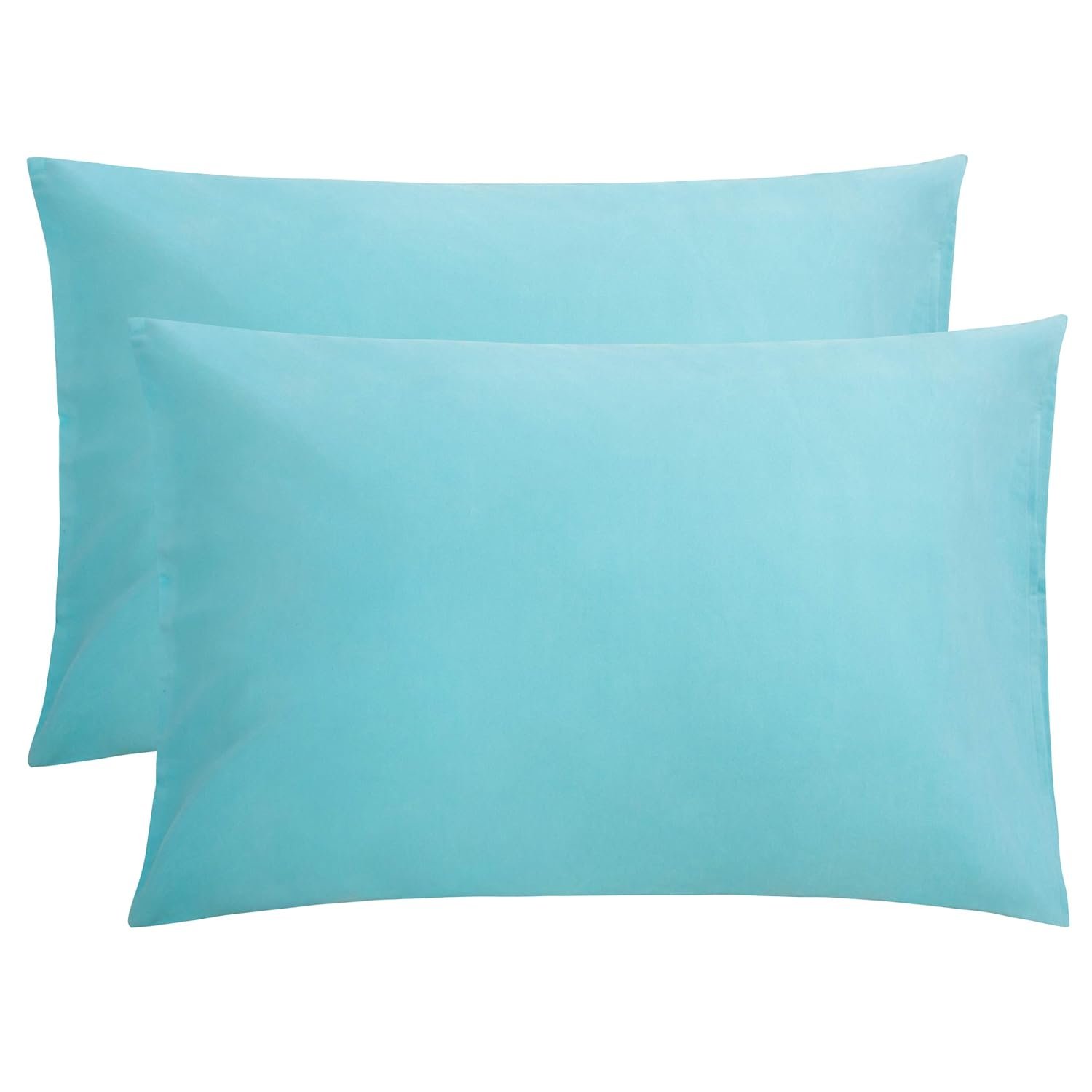 FLXXIE Microfiber Pillow Cases Queen Size Set of 2 Soft Pillowcases with Envelope Closure Wrinkle Resistant Pillow Covers 20x30 Blue - lunas-mystic-emporium.com FLXXIE Microfiber Pillow Cases Queen Size Set of 2, Soft Pillowcases with Envelope Closure, Wrinkle Resistant Pillow Covers, 20x30, Blue