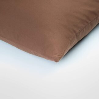 FLXXIE Microfiber Pillow Cases Queen Size Set of 2, Soft Pillowcases with Envelope Closure, Wrinkle Resistant Pillow Covers, 20x30, Brown