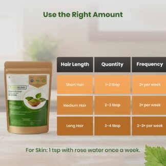 FOODHERBS Hibiscus Leaf Powder | 200 gms/0.44 lbs | Natural Hair Conditioner and Growth Promoter | Prevents Premature Graying and Hair Fall | Ideal for Homemade Shampoo