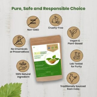 FOODHERBS Hibiscus Leaf Powder | 200 gms/0.44 lbs | Natural Hair Conditioner and Growth Promoter | Prevents Premature Graying and Hair Fall | Ideal for Homemade Shampoo