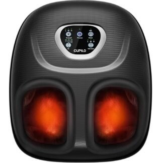 Foot Massager FSA Eligible HSA, Feet Massager with Heat for Plantar Fasciitis Relief, 5 Levels Compression & Vibration Massage for Neuropathy, Valentines Gifts for Women Men,...