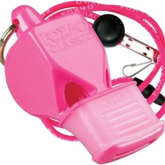 Fox 40 Classic CMG Whistle with Lanyard Referee-Coach, Safety Alert-Pink