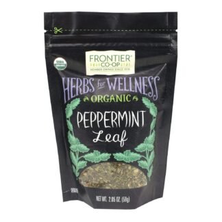 Frontier Co-op Organic Cut and Sifted Peppermint Leaf 2.05oz