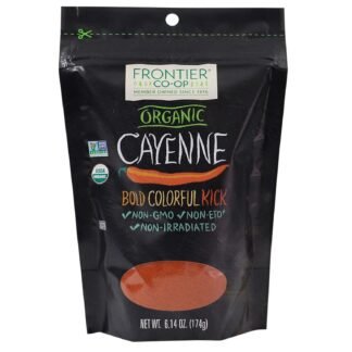 Frontier Co-op Organic Ground Cayenne Pepper 6.14oz