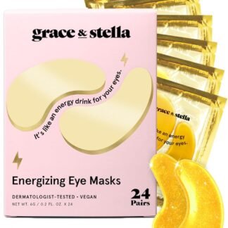 grace & stella Award Winning Under Eye Mask - Stocking Stuffers for Women - Gifts for Teenage Girls - Gel Eye Patches for Dark Circles, Puffy Eyes, Undereye Bags - Vegan - Self...