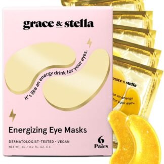 grace & stella Award Winning Under Eye Mask - Xmas Stocking Stuffers under 10, Gel Eye Patches for Dark Circles, Puffy Eyes, Wrinkles, Undereye Bags, Gifts for Women - Vegan,...
