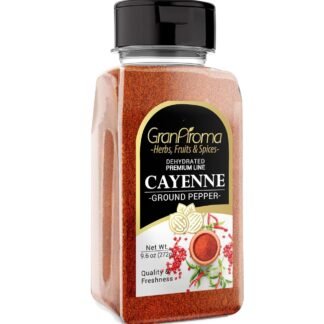 GranAroma 9.6 oz Cayenne Pepper, Chili & Soups, Spicy Seasoning