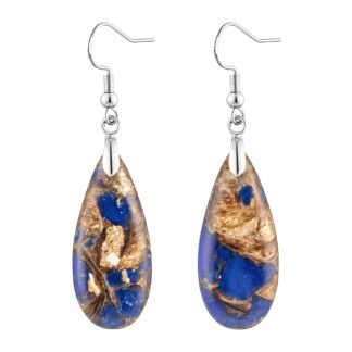 HAISWET Stone Drop Earrings for Women Earrings Teardrop Jasper Stone Dangle Earrings