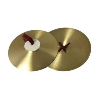 Hand Cymbals Percussion Instrument Hand Cymbals Alloy for Performance Party Beginner Professional Drum Players, 10inch