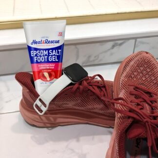 Heal&Rescue Epsom Salt Foot Gel, 4 Ounce, Soothing Relief for Painful, Tired, Aching Feet, Ditch the Foot Bath for Instant Relief