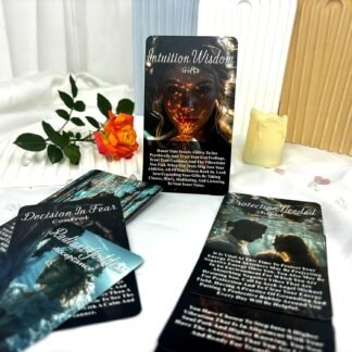 Healing Oracle Cards Deck, Oracle Cards Set, Oracle Cards for Beginners, Self-Healing Tool, That Helps You Discover What Needs to Shift Or Release for Your Highest Good!