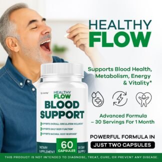 Healthy Flow Blood Support - HealthyFlow Support Supplement Capsules Daily Premium Advanced Formula Pills - Maximum Strength Vitamins for Overall Health Wellness 60 Capsules - lunas-mystic-emporium.com Healthy Flow Blood Support - HealthyFlow Support Supplement Capsules Daily Premium Advanced Formula Pills - Maximum Strength, Vitamins for Overall Health & Wellness, 60 Capsules...