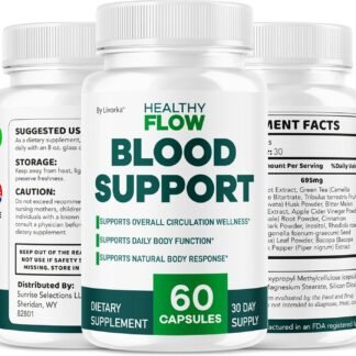 Healthy Flow Blood Support - HealthyFlow Support Supplement Capsules Daily Premium Advanced Formula Pills - Maximum Strength Vitamins for Overall Health Wellness 60 Capsules - lunas-mystic-emporium.com Healthy Flow Blood Support - HealthyFlow Support Supplement Capsules Daily Premium Advanced Formula Pills - Maximum Strength, Vitamins for Overall Health & Wellness, 60 Capsules...