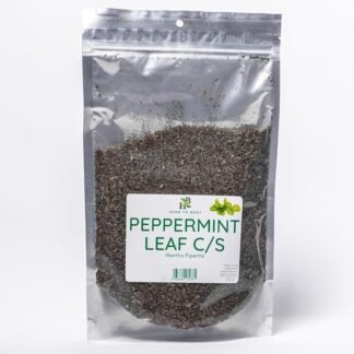 Herb To Body Peppermint Leaf CS Cut Sifted | Mentha Piperita | Wildcrafted | 4oz - lunas-mystic-emporium.com Herb To Body Peppermint Leaf C/S (Cut & Sifted) | Mentha Piperita | Wildcrafted | 4oz