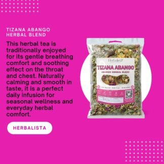 Herbalista Viral Tizana Abango Herbal Compound Tea 4oz (114g) – 100% Natural Infusion – Makes 40+ Cups – Herbal Mixture for Warm herbal relief – Té para Bienestar de Invierno–...