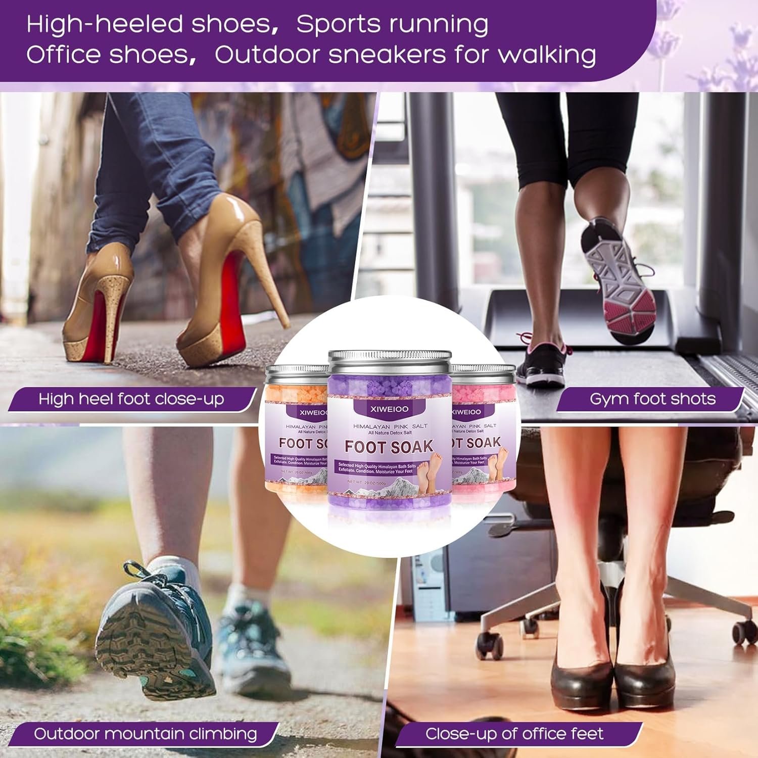 Himalayan Pink feet soka Salt 3 Set Kit Lavender Scent Orange Scent Rose Scent Foot Soak Salts with Epsom Set-Foot Athletes Foot spa ItchingFoot Bath Salt Tea Tree Oil Foot Care - lunas-mystic-emporium.com Himalayan Pink feet soka Salt 3 Set Kit Lavender Scent Orange Scent Rose Scent Foot Soak Salts with Epsom Set-Foot Athletes Foot spa Itching,Foot Bath Salt Tea Tree Oil Foot Care