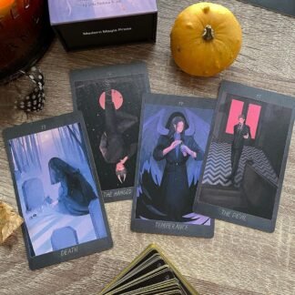 Honey and Lavender Tarot, Tarot Cards Deck with Paper Guidebook for Beginners to Experts, 78-Card Deck, Premium Quality Deck