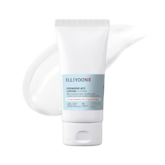 Illiyoon Ceramide Ato Lotion | Lightweight Moisturizer for Dry & Sensitive Skin, Barrier Repair for Face and Body, Mild for Babies, Vegan Certified, Korean Skincare, 2.29 fl.oz.