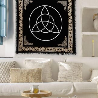 Indian Consigners Altar Cloth Pentagram Witchcraft Alter Tarot Spread Wiccan Square Spiritual 36 by 36 Sacred