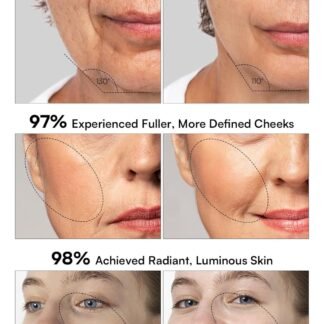 INIA 3-in-1 Skin Tightening Device True Beauty Glow Facial Massager Red Light Therapy for Face and Neck